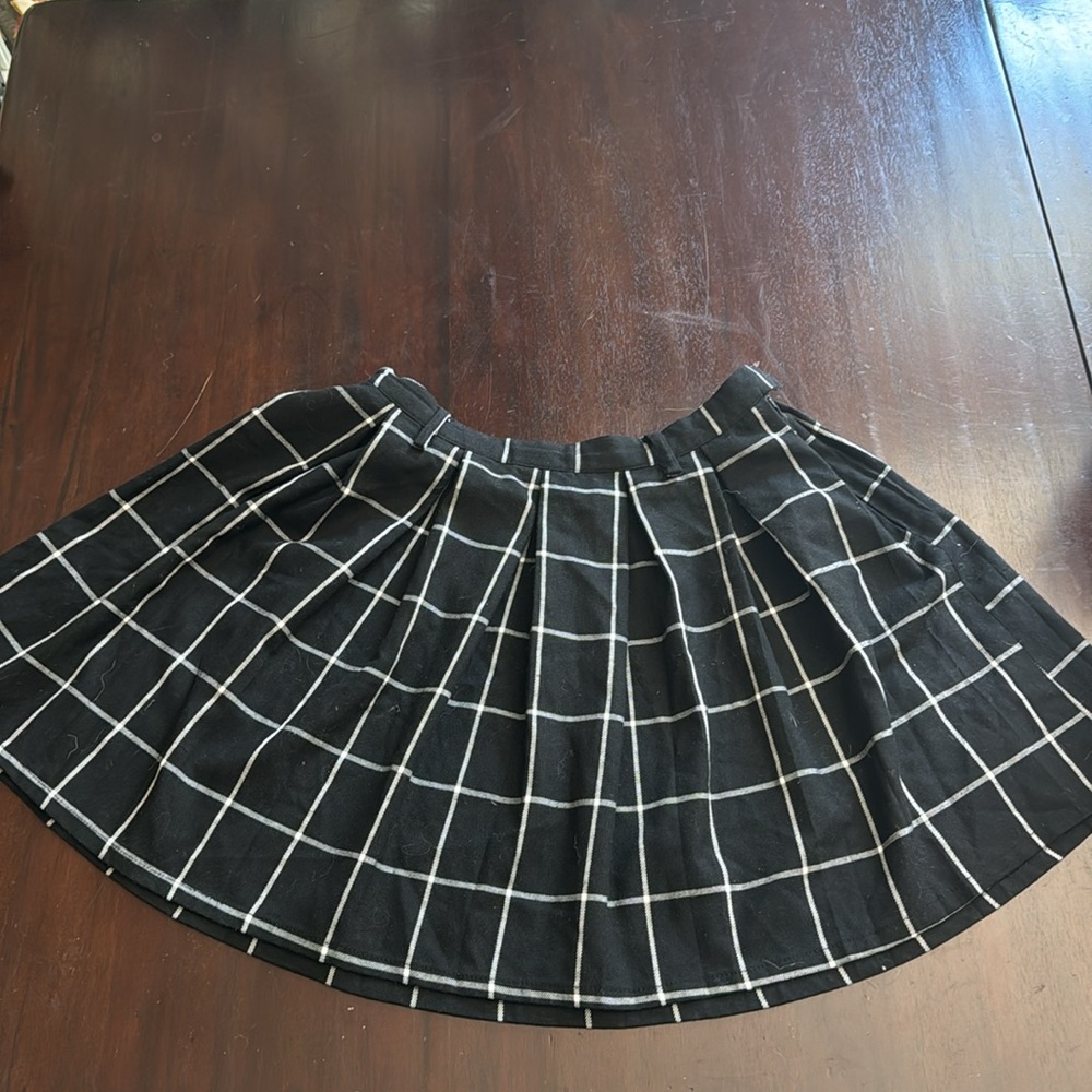 Hot Topic Black Skater Skirt